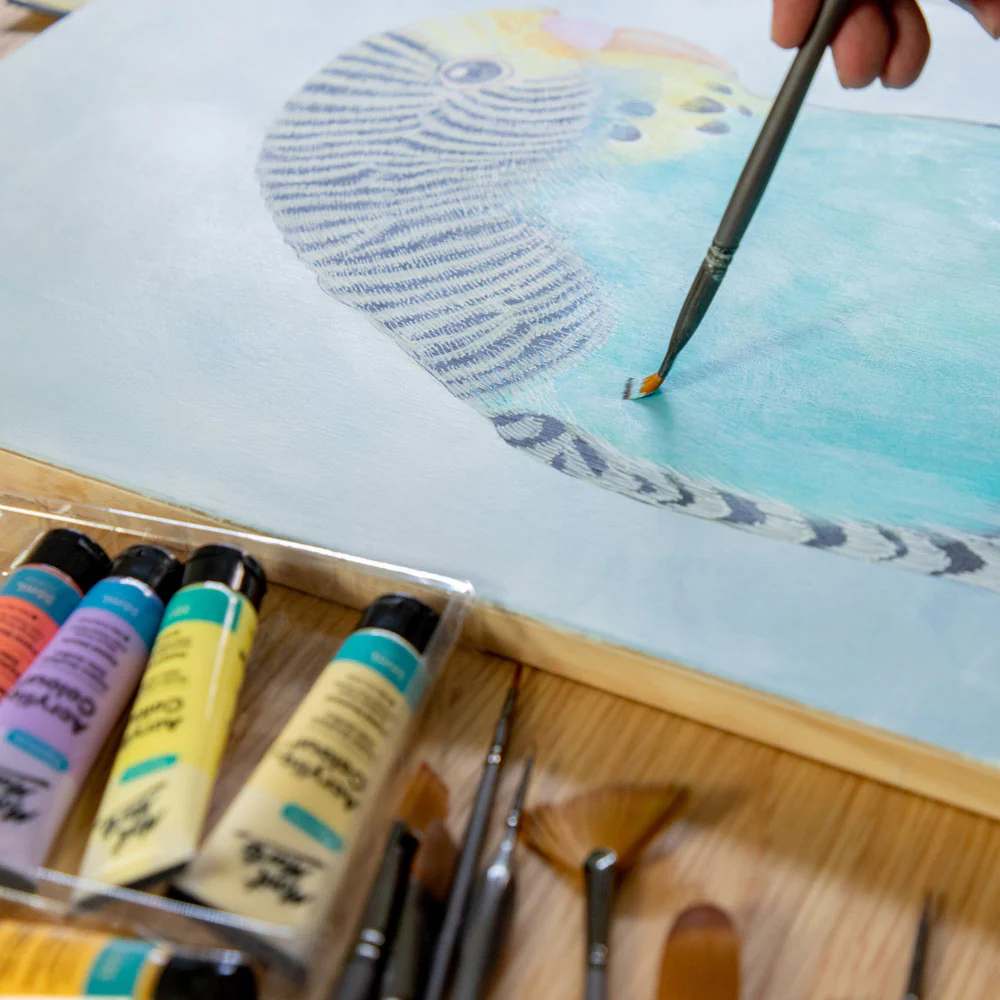 Acrylic Colour Pastel Paint Set Signature 18pc x 36ml (1.2 US fl.oz) - Image 7