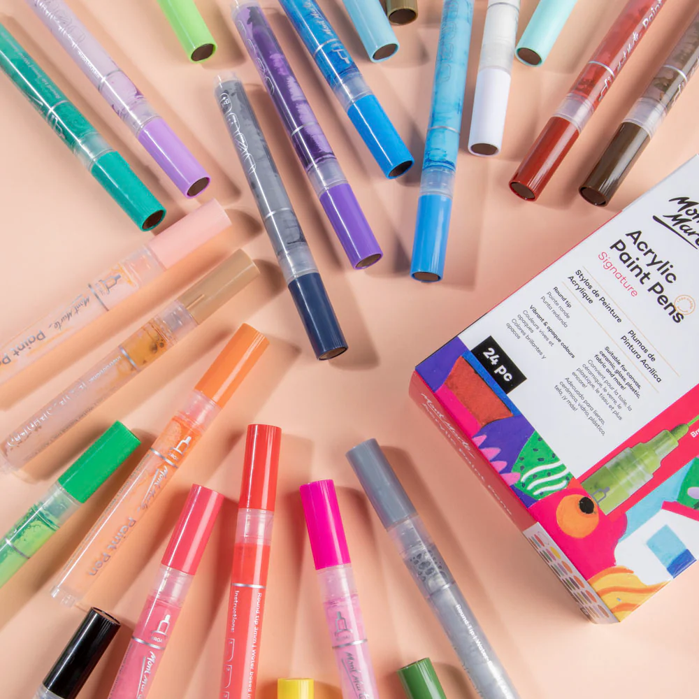 Acrylic Paint Pens Broad Tip Signature 24pc - Image 9