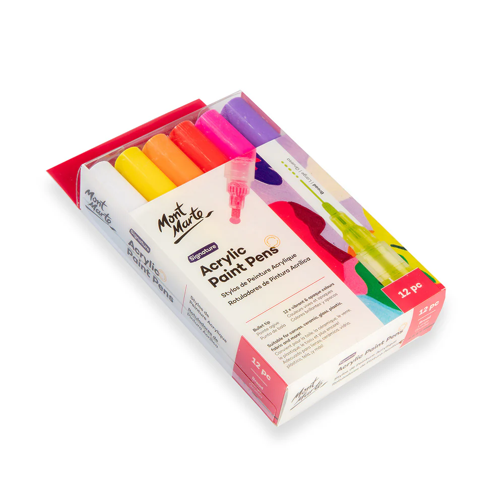 Acrylic Paint Pens Signature Broad Tip 12pc - Image 3