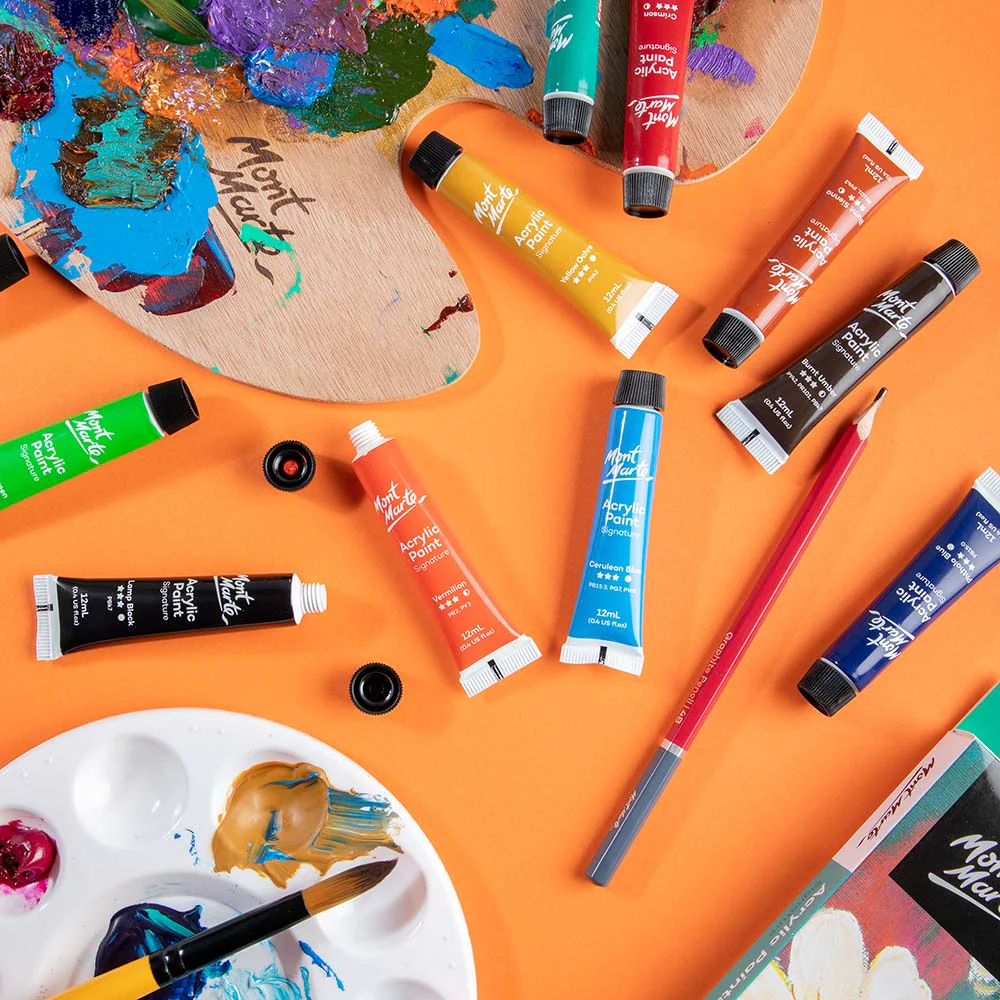 Acrylic Paints Signature 12pc x 12ml (0.4 fl.oz) - Image 10