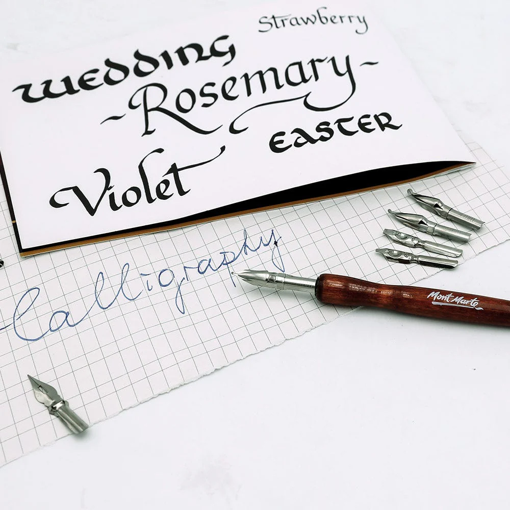 Calligraphy Dip Pen Set Signature 10pc - Image 5