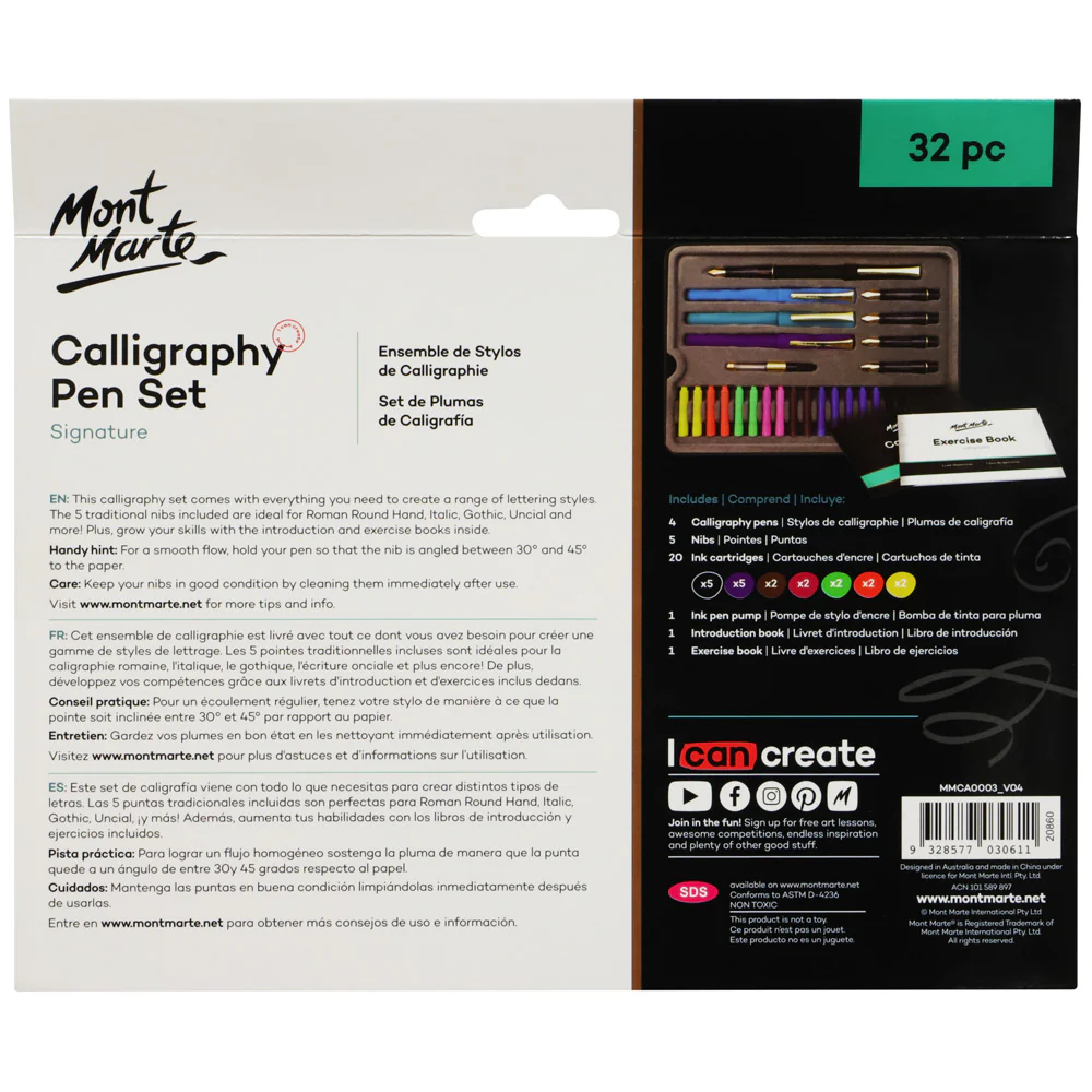 Calligraphy Pen Set Signature 32pc - Image 3