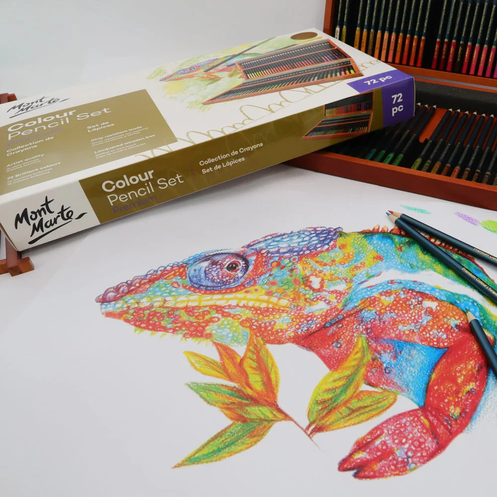 Colour Pencils Box Set Premium 72pc - Image 6