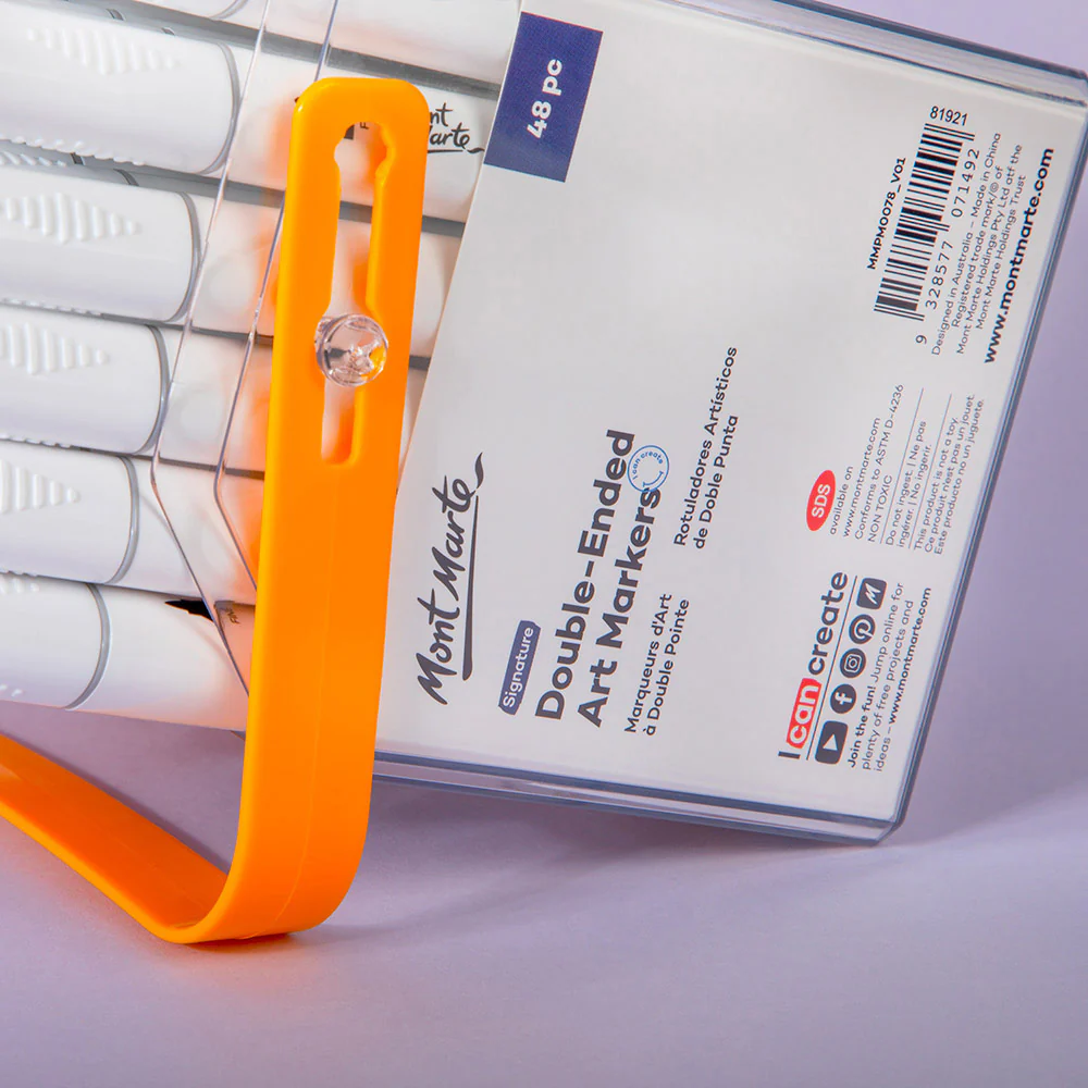 Double-Ended Art Markers in Case Signature 48pc - Image 7