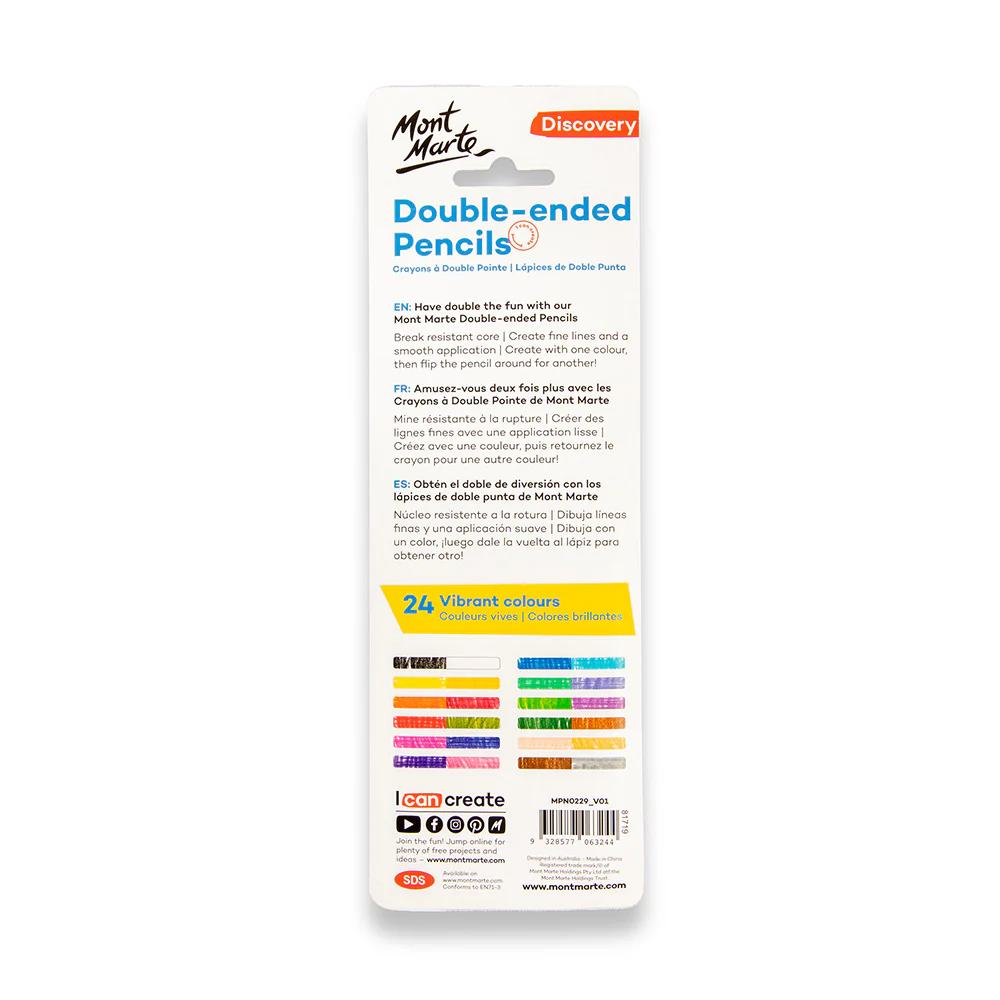 Double-ended Pencils Discovery 12pc - Image 4
