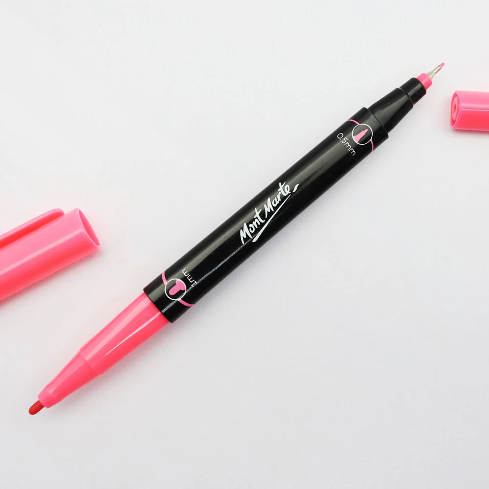 Dual Fine Tip Alcohol Art Markers Premium 12pc - Image 3