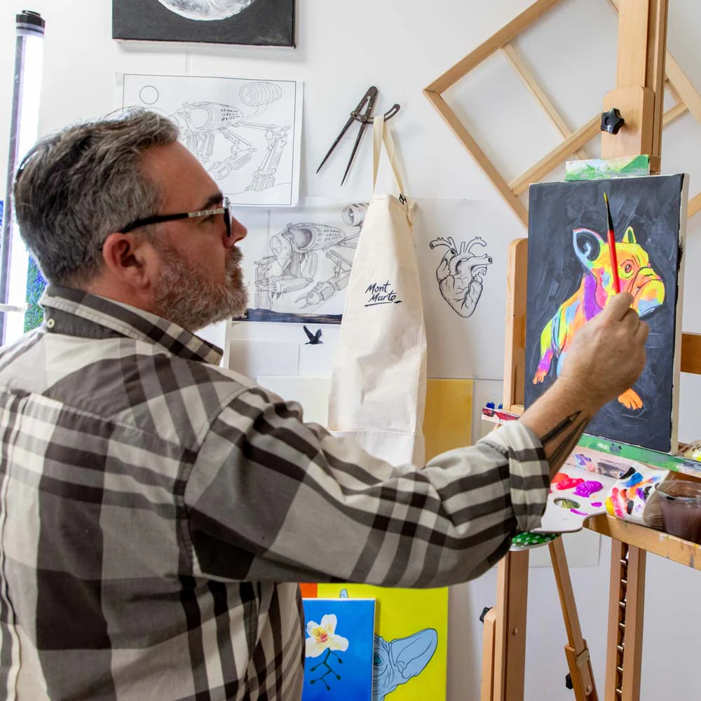 Fluoro Acrylic Paint Intro Set Premium 8pc x 18ml (0.6 US fl.oz) - Image 7