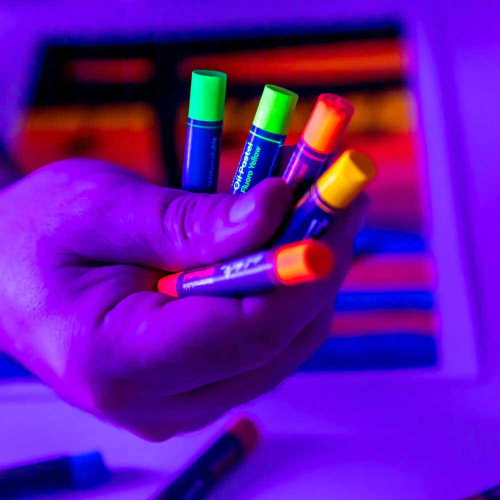 Fluoro Oil Pastels Signature 12pc - Image 6