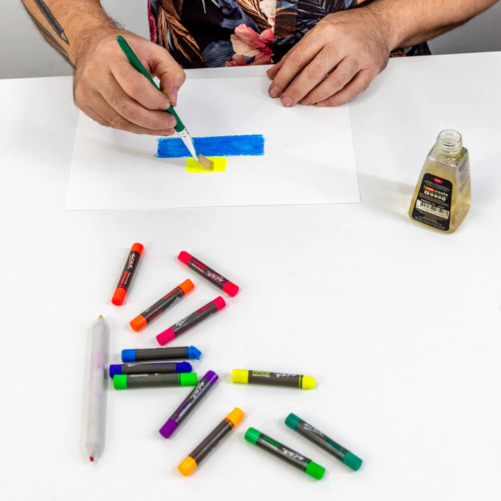 Fluoro Oil Pastels Signature 12pc - Image 9