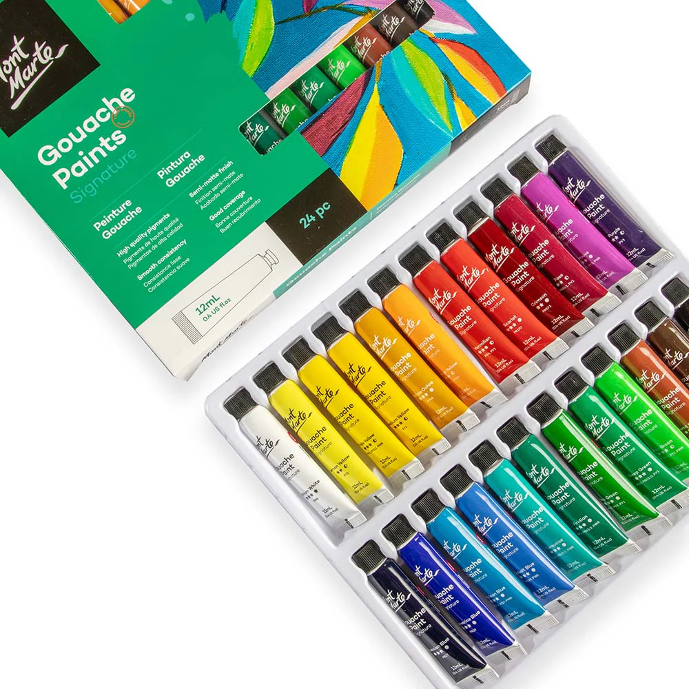 Gouache Paints Signature 24pc x 12ml (0.4 US fl.oz) - Image 3