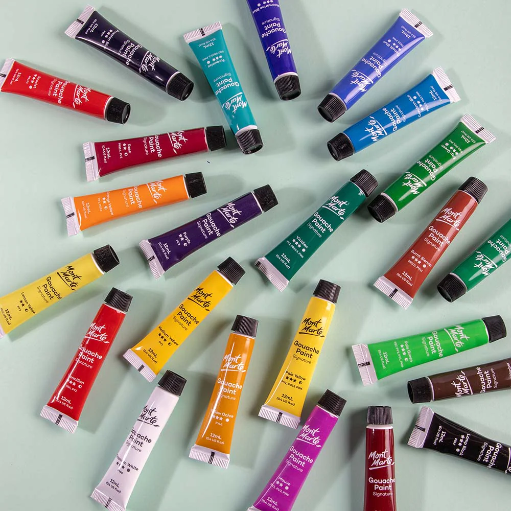 Gouache Paints Signature 24pc x 12ml (0.4 US fl.oz) - Image 4