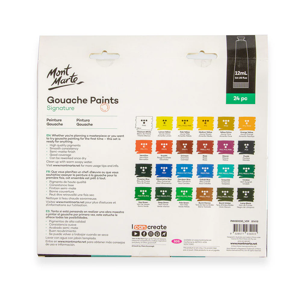 Gouache Paints Signature 24pc x 12ml (0.4 US fl.oz) - Image 6