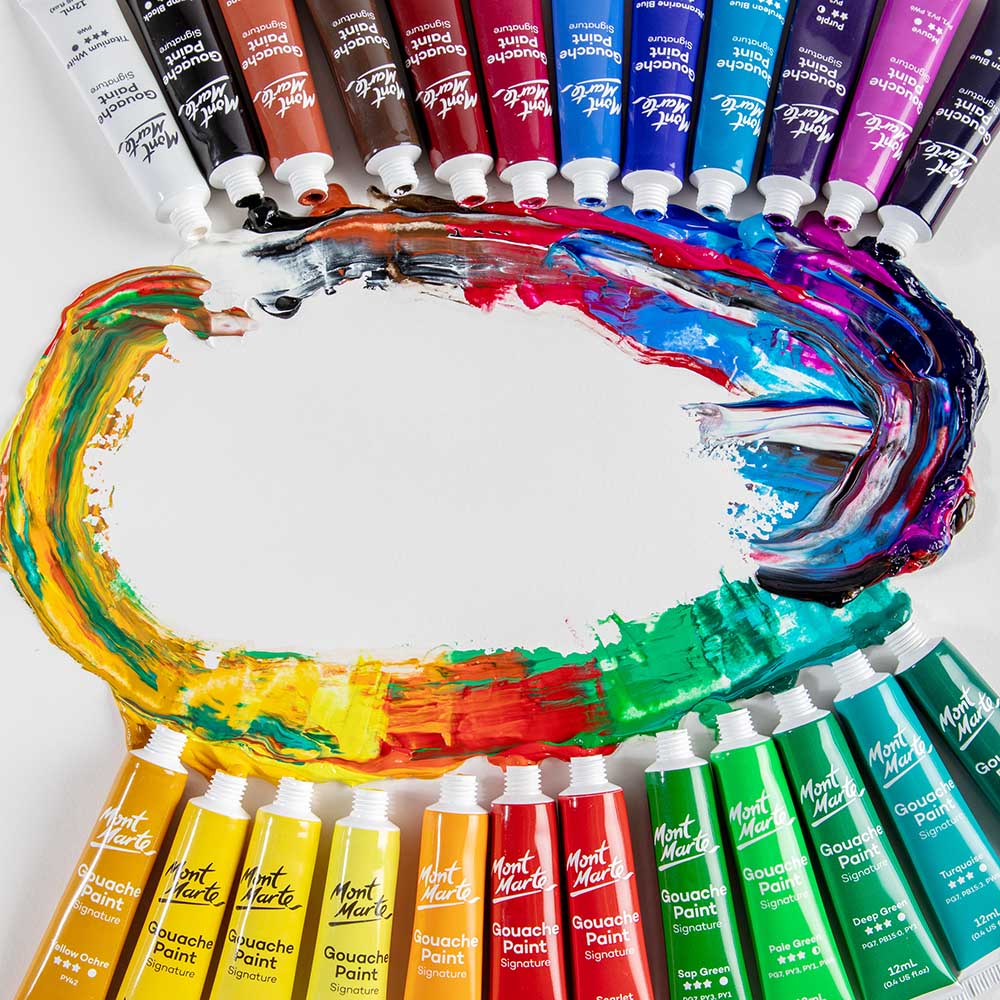 Gouache Paints Signature 24pc x 12ml (0.4 US fl.oz) - Image 9