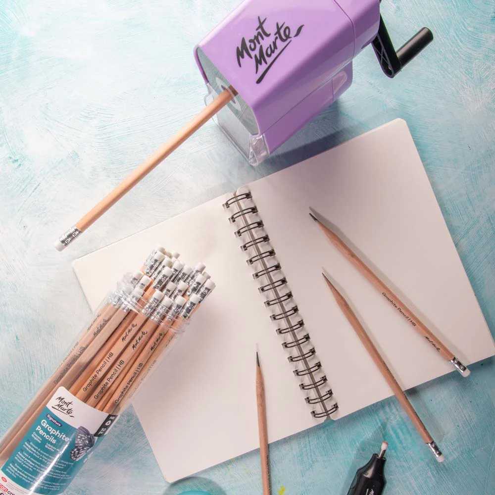 Graphite Pencils with Eraser Ends HB Signature 50pc - Image 8
