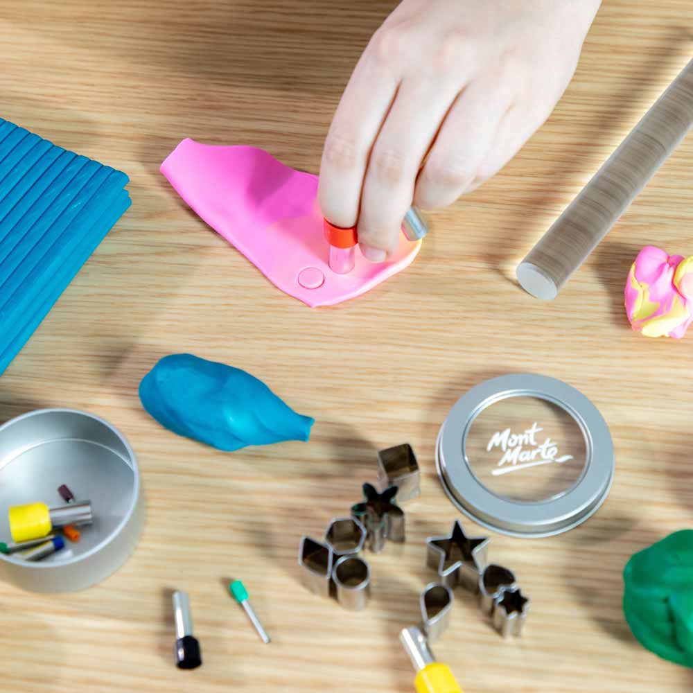 Make n Bake Polymer Clay Signature 400g (14.1oz) - Basic Green - Image 6