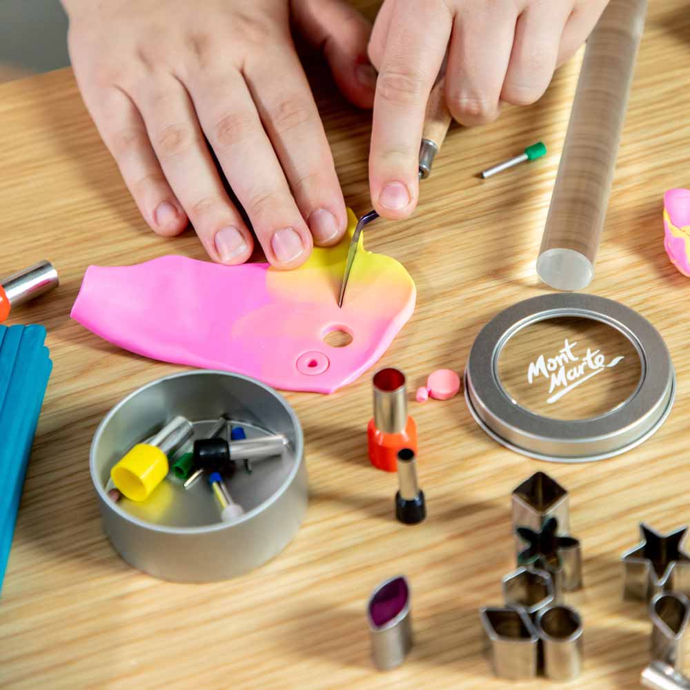 Make n Bake Polymer Clay Signature 400g (14.1oz) - Lemon Yellow - Image 6