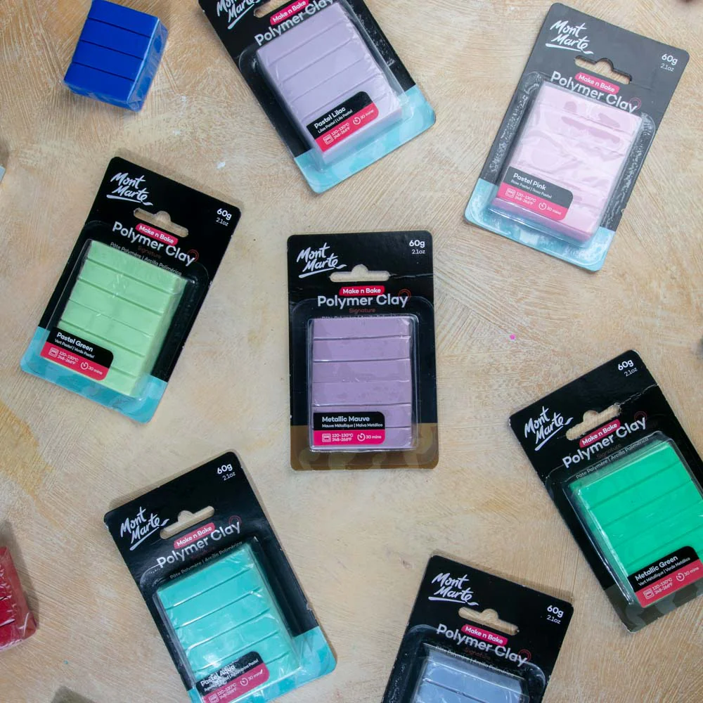 Make n Bake Polymer Clay Signature 60g (2.1oz) - Metallic Mauve - Image 8