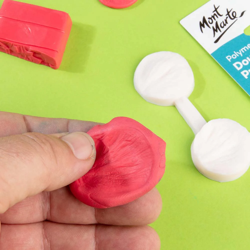 Make n Bake Polymer Clay Signature 60g (2.1oz) - Metallic Pink - Image 4