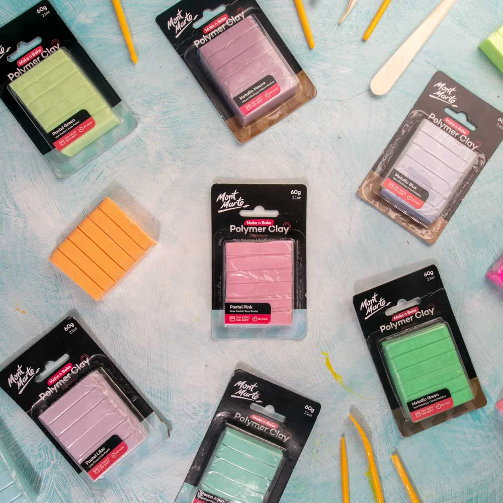 Make n Bake Polymer Clay Signature 60g (2.1oz) - Pastel Pink - Image 7