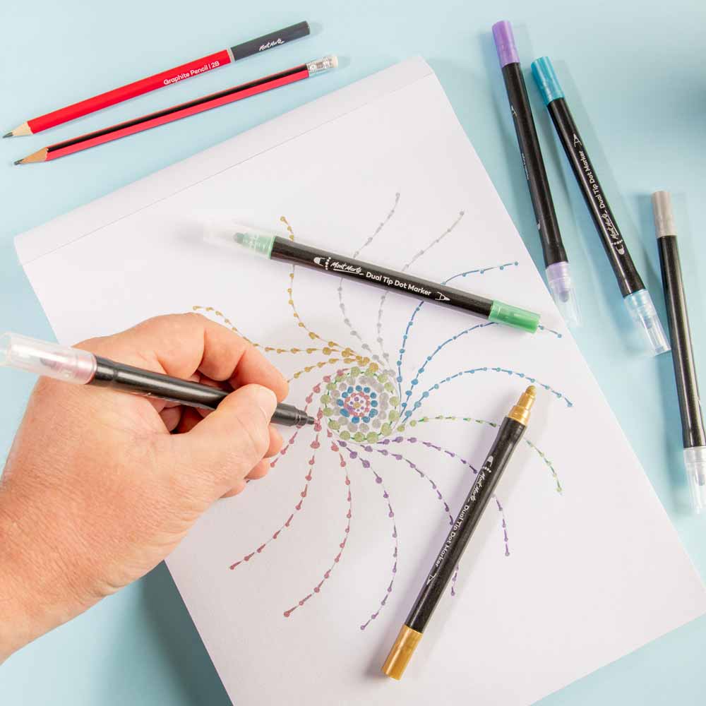 Metallic Dual Tip Dot Markers Signature 6pc - Image 6