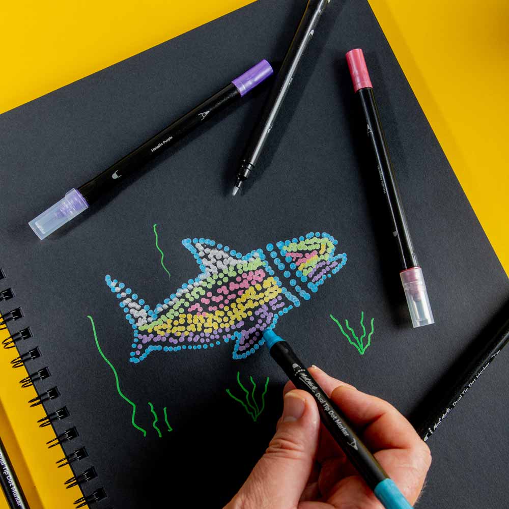 Metallic Dual Tip Dot Markers Signature 6pc - Image 7