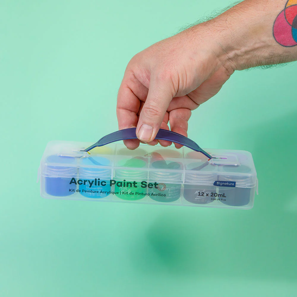 Acrylic Paint Pot Set Signature 12pc x 20ml (0.68 US fl.oz) - Image 10