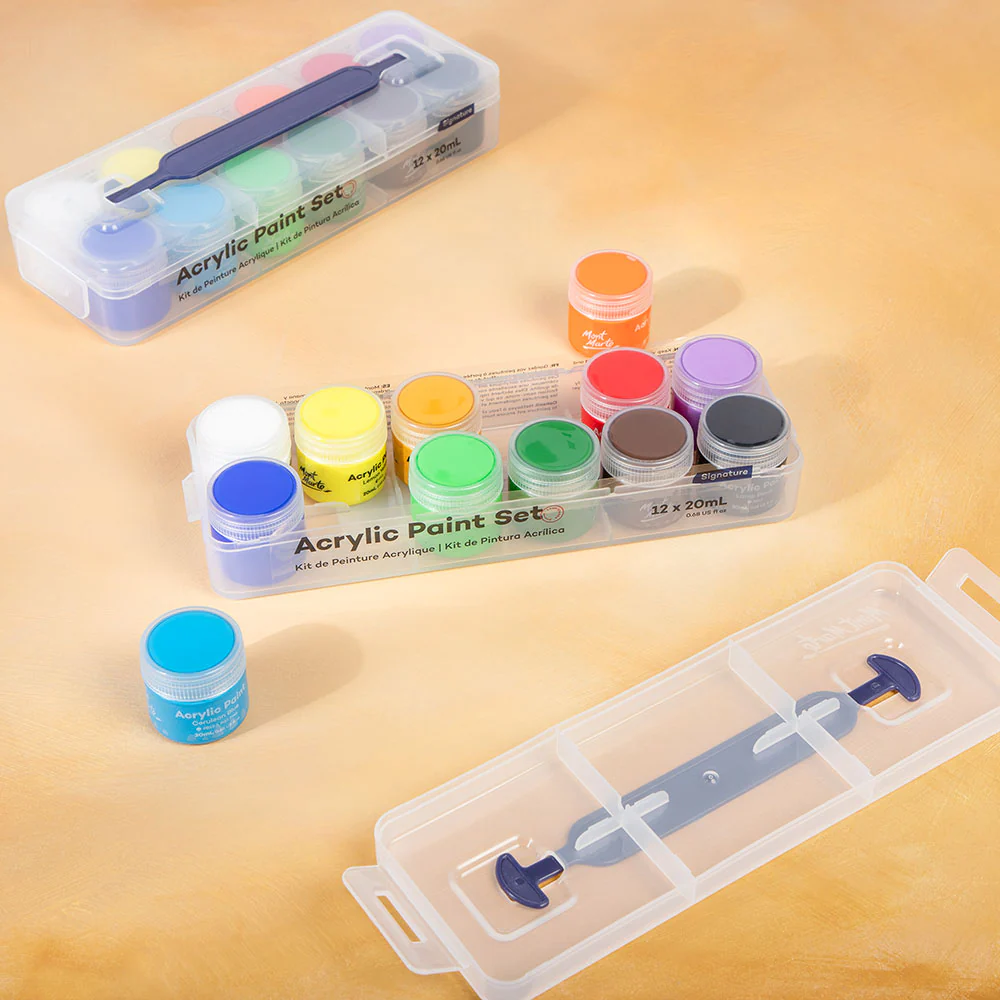 Acrylic Paint Pot Set Signature 12pc x 20ml (0.68 US fl.oz) - Image 8