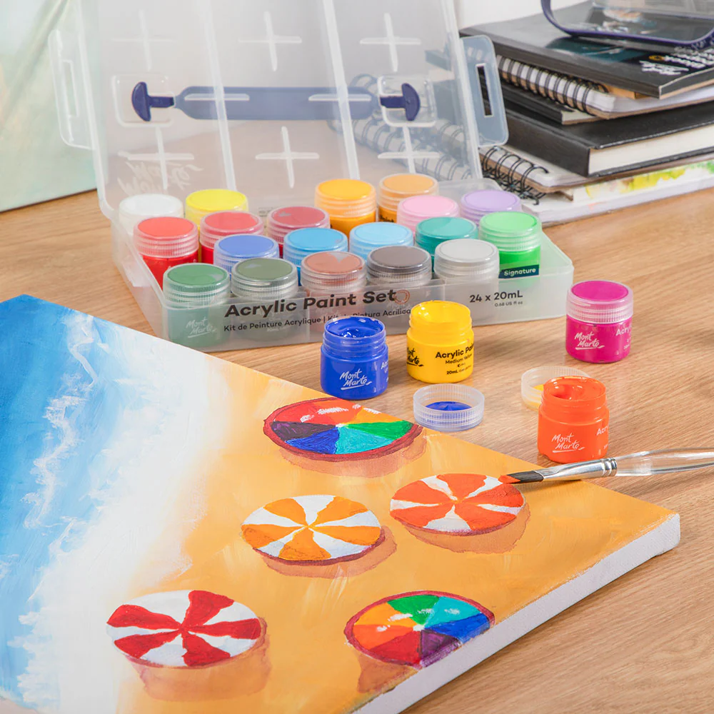 Acrylic Paint Pot Set Signature 24pc x 20ml (0.68 US fl.oz) - Image 7