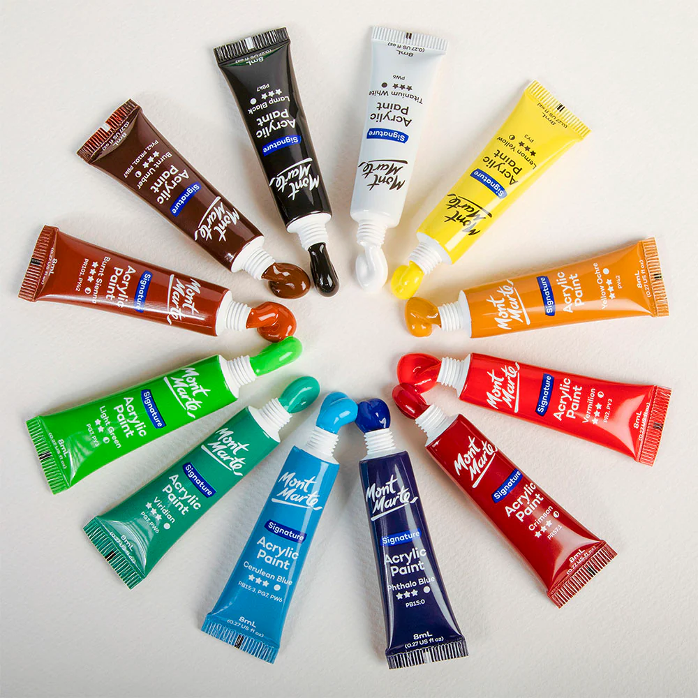 Acrylic Paint Set Signature 12pc x 8ml (0.27 fl.oz) - Image 5
