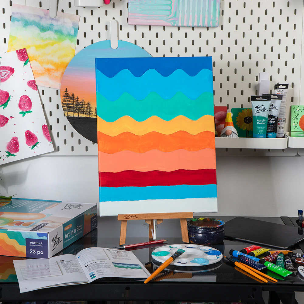 Art in a Box Creative Kit Signature 23pc - Abstract - Image 11