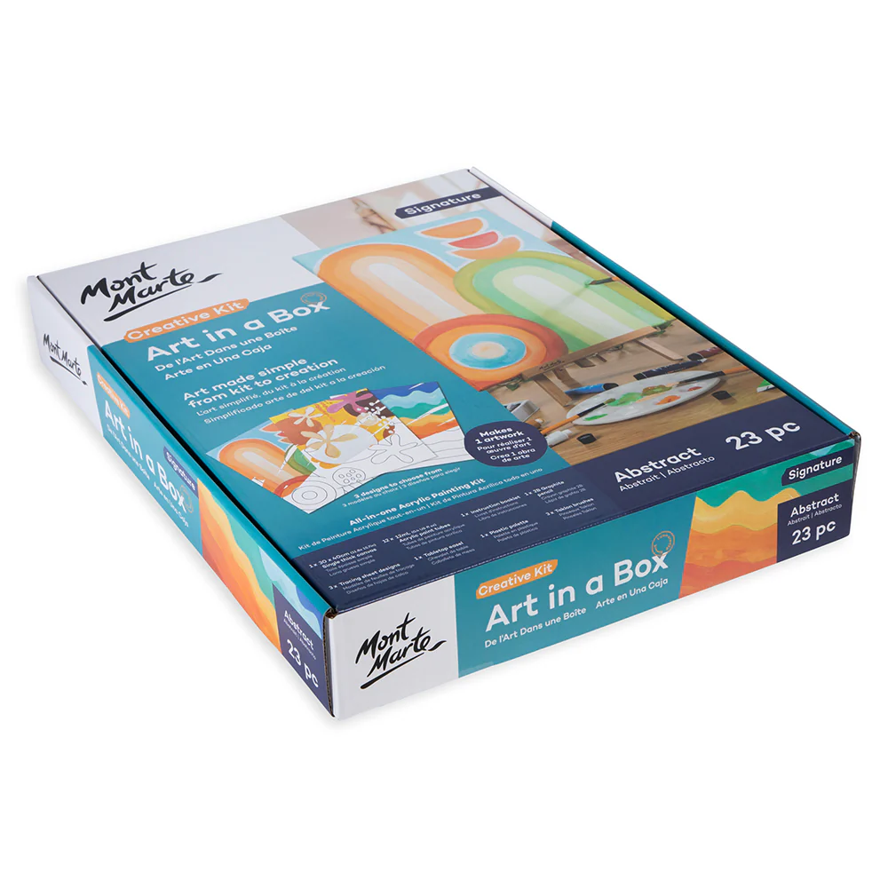 Art in a Box Creative Kit Signature 23pc - Abstract - Image 4