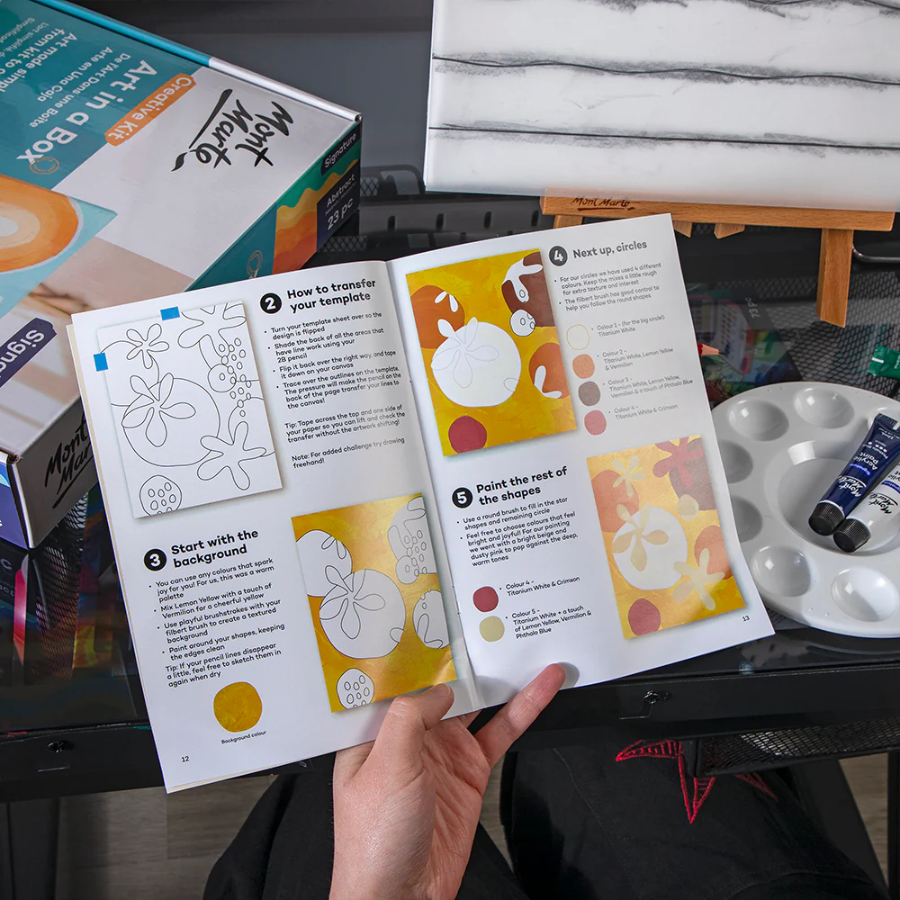 Art in a Box Creative Kit Signature 23pc - Abstract - Image 6