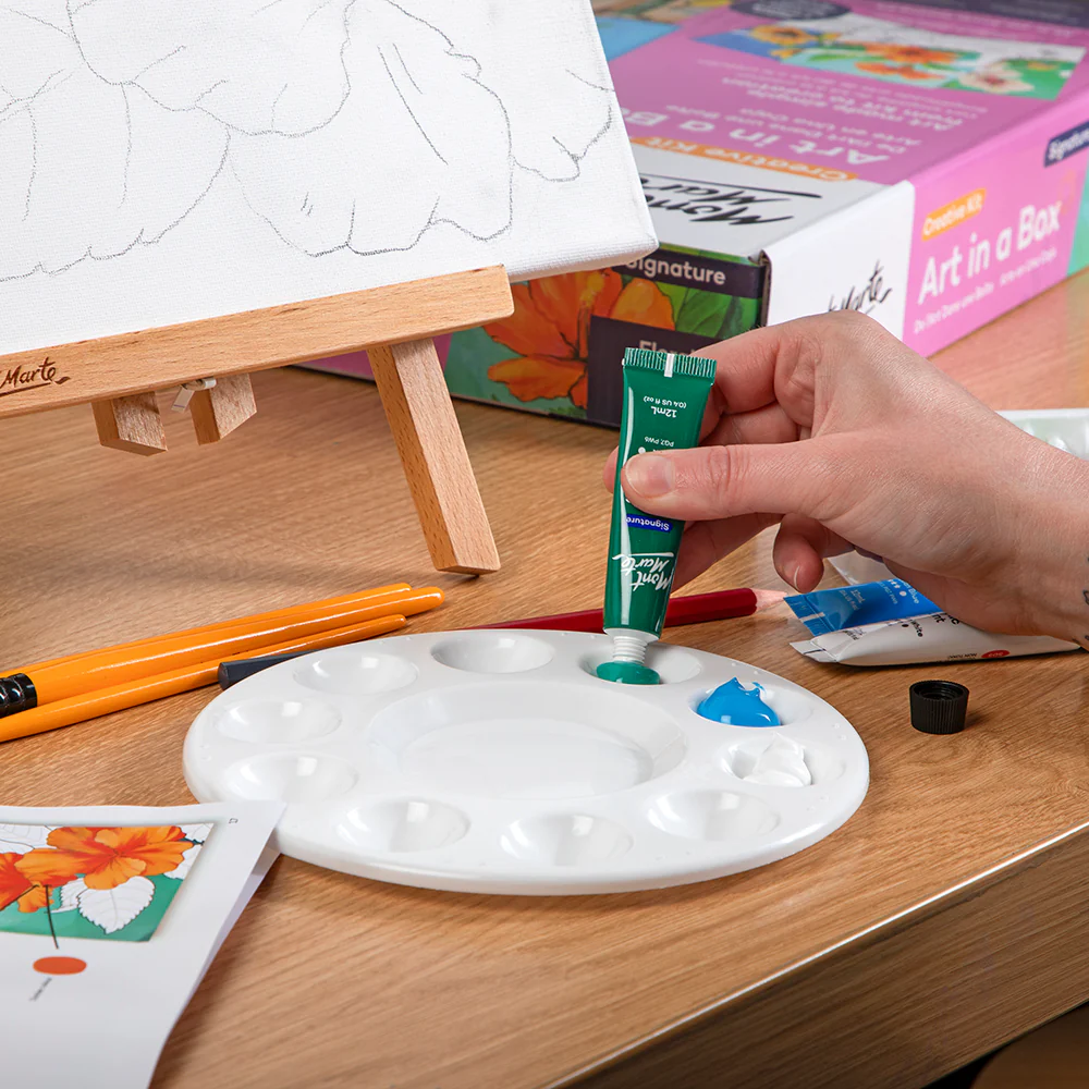 Art in a Box Creative Kit Signature 23pc - Floral - Image 7