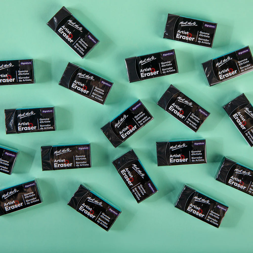 Artist Eraser 4cm (1.57in) Signature - Black - Image 10