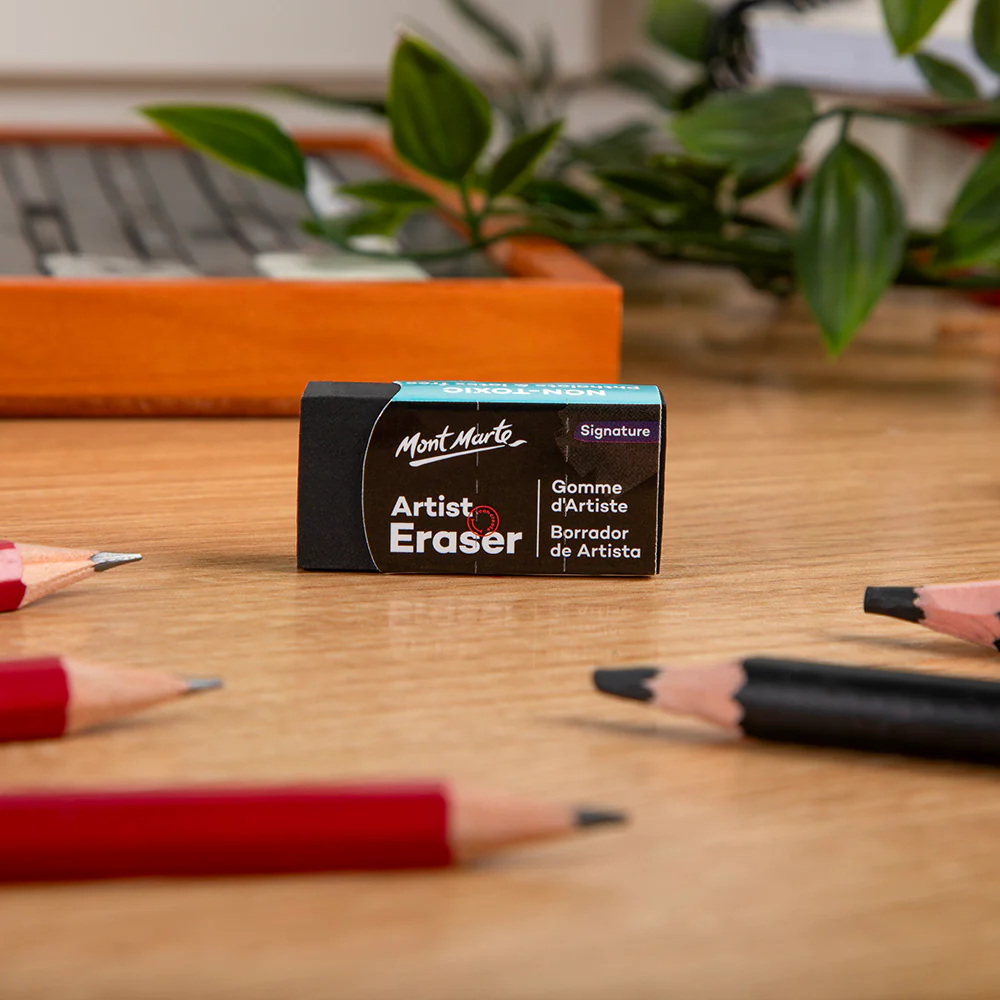 Artist Eraser 4cm (1.57in) Signature - Black - Image 11