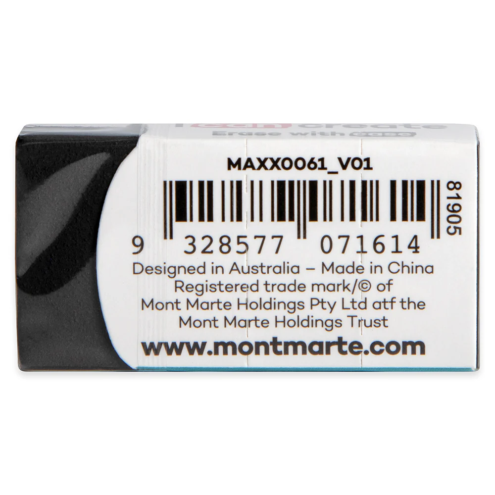 Artist Eraser 4cm (1.57in) Signature - Black - Image 3