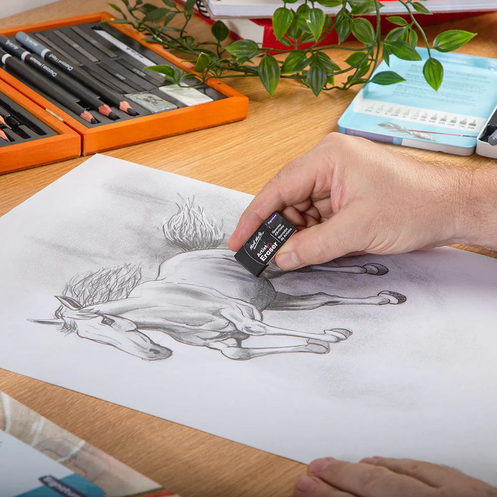 Artist Eraser 4cm (1.57in) Signature - Black - Image 5