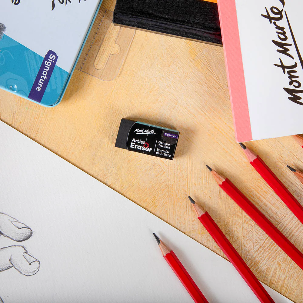 Artist Eraser 4cm (1.57in) Signature - Black - Image 8