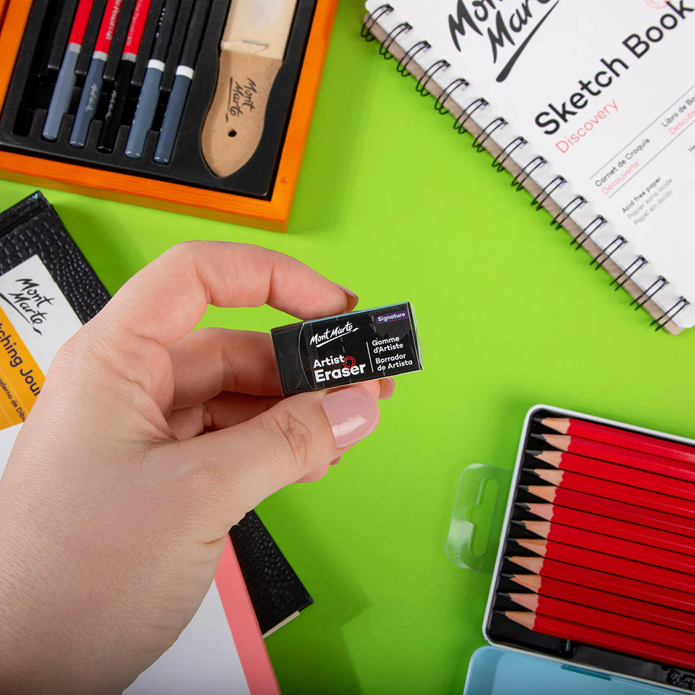 Artist Eraser 4cm (1.57in) Signature - Black - Image 9