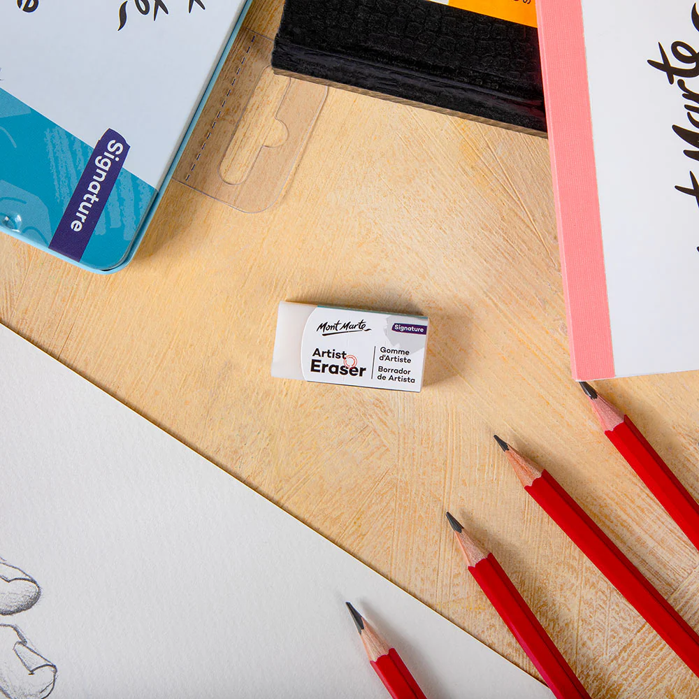 Artist Eraser 4cm (1.57in) Signature - White - Image 10