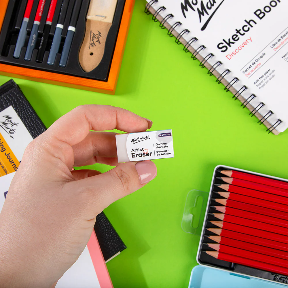 Artist Eraser 4cm (1.57in) Signature - White - Image 6