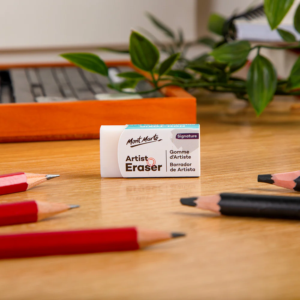 Artist Eraser 4cm (1.57in) Signature - White - Image 9