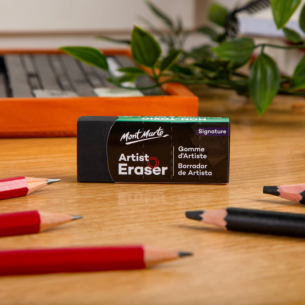 Artist Eraser 6cm (2.36in) Signature - Black - Image 10
