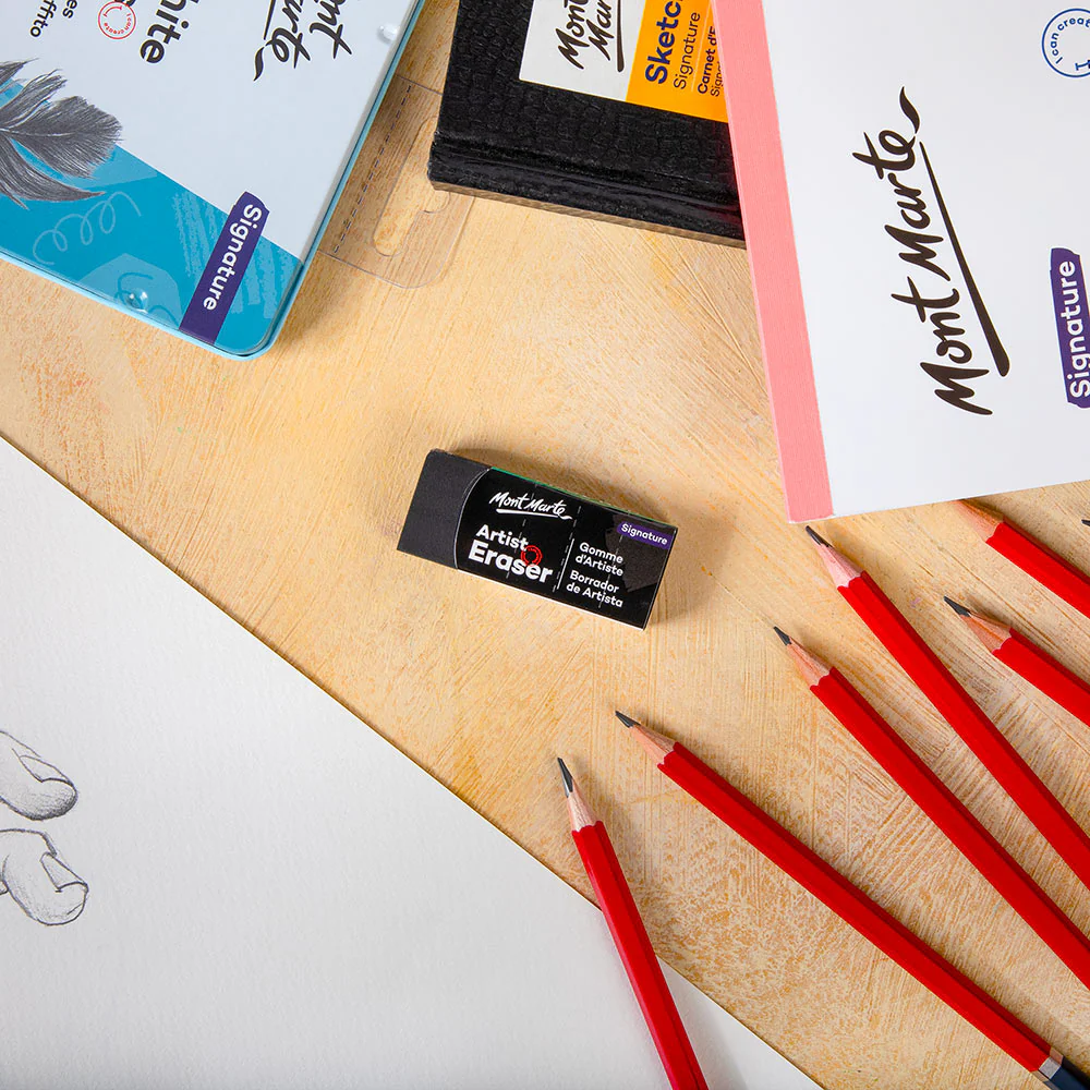 Artist Eraser 6cm (2.36in) Signature - Black - Image 7