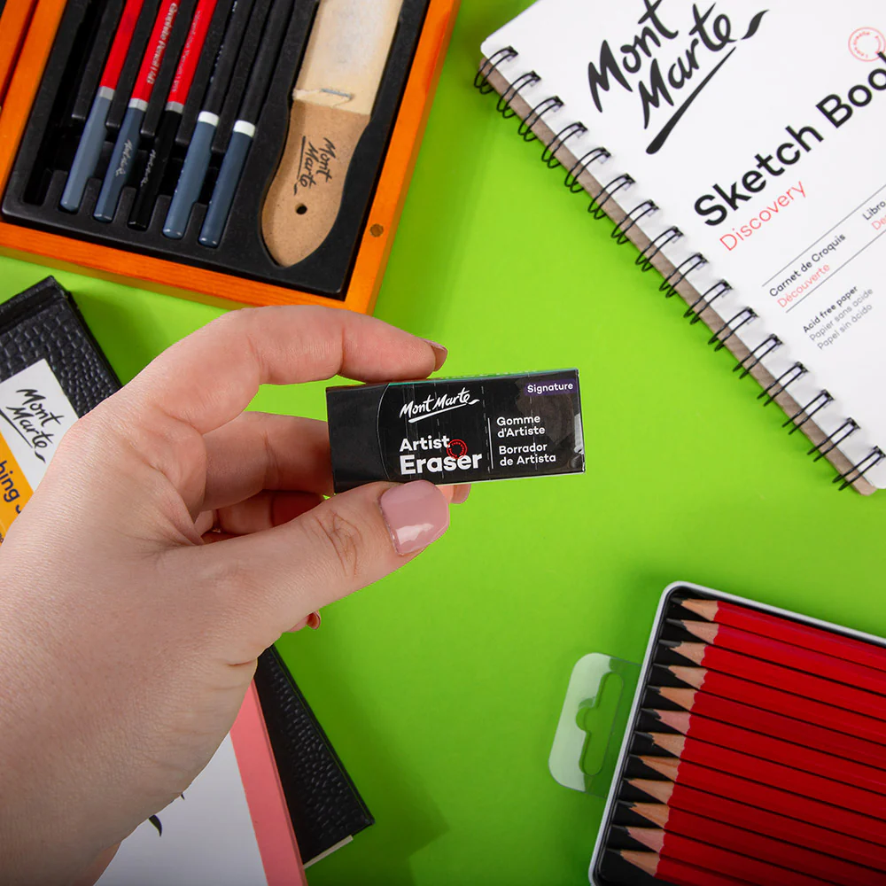 Artist Eraser 6cm (2.36in) Signature - Black - Image 8