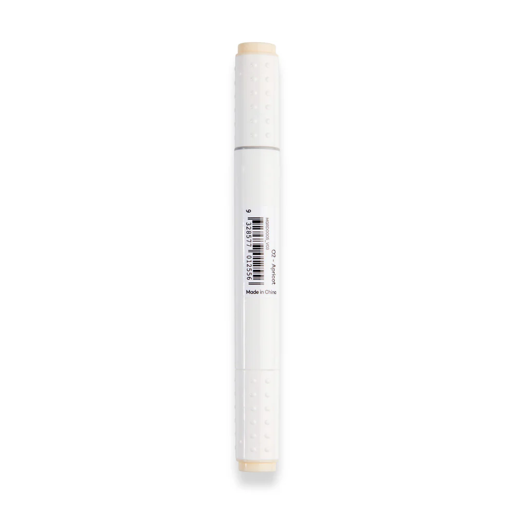 Dual Tip Art Marker Premium - Apricot O2 - Image 3