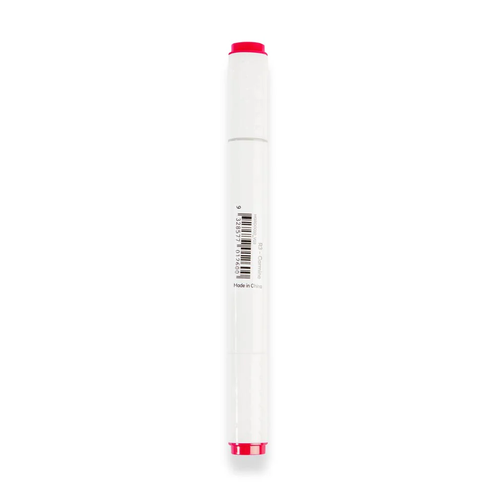 Dual Tip Art Marker Premium - Carmine R3 - Image 3