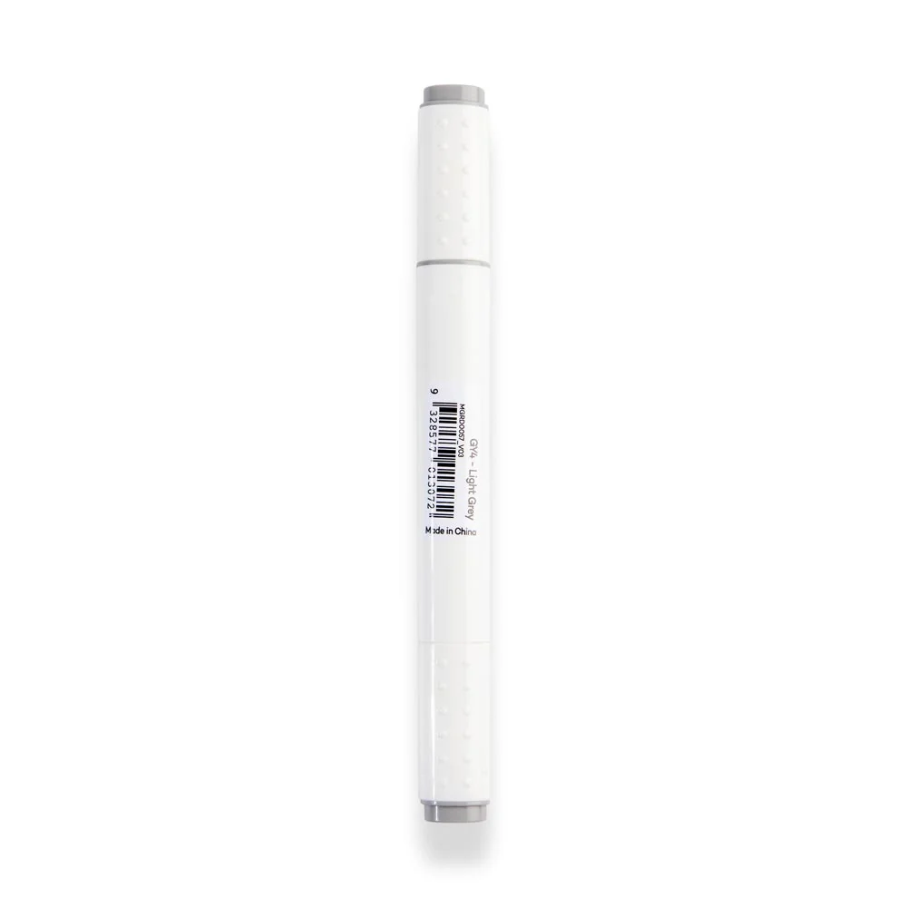 Dual Tip Art Marker Premium - Light Grey GY4 - Image 3