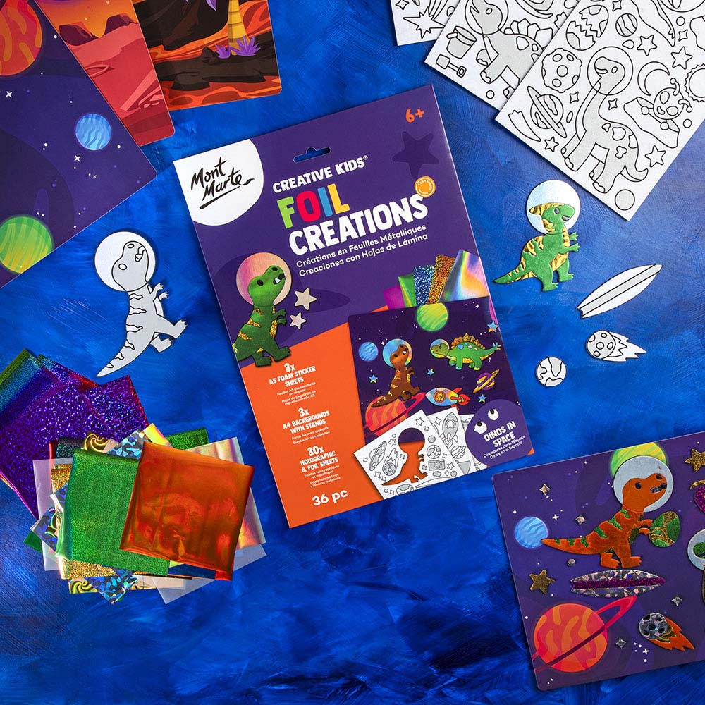 Foil Creations 36pc – Dinos in Space - Image 10