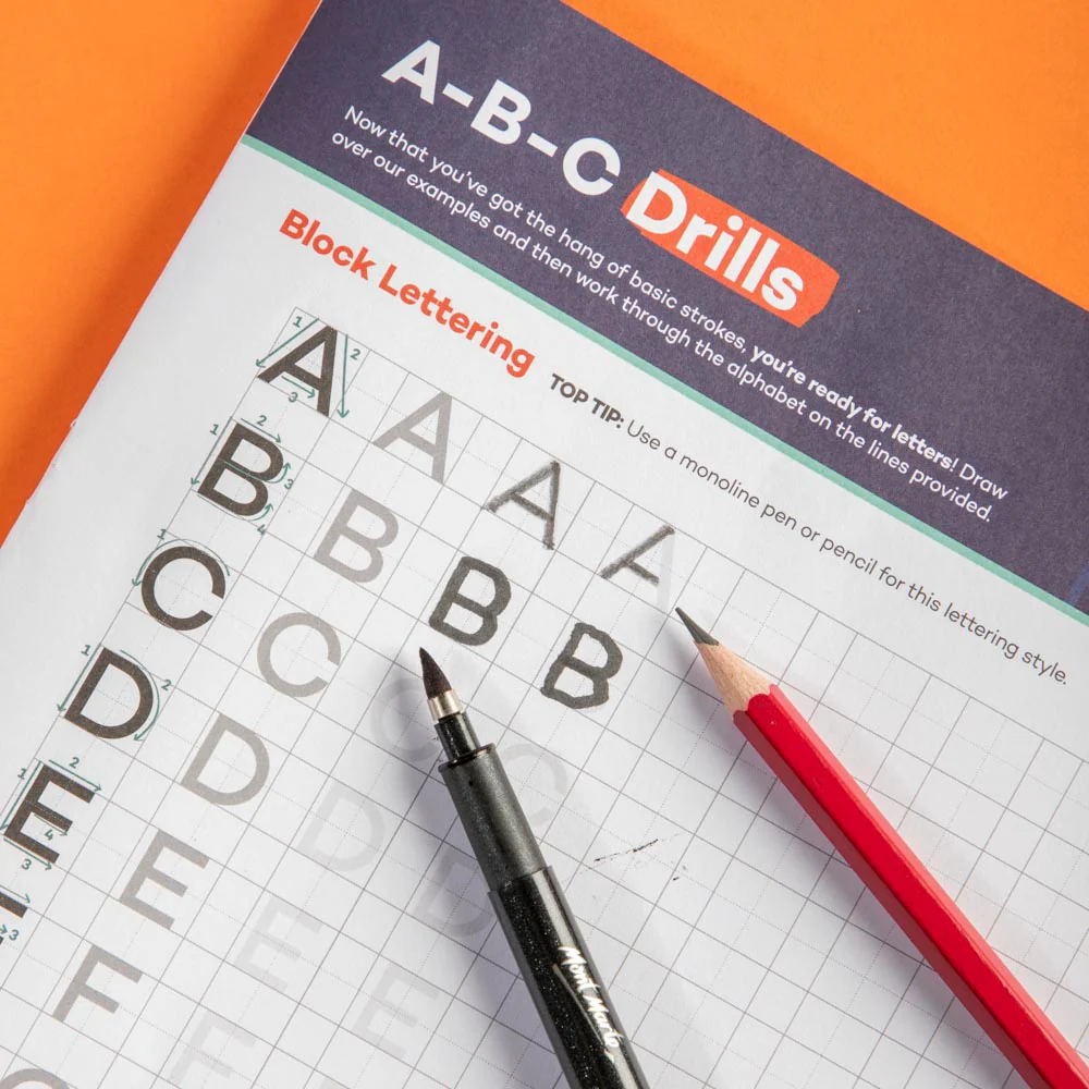 Hand Lettering Kit Signature 26pc - Image 6